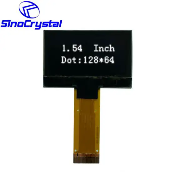 1.54英寸OLED, 128×64  ,SPD0301ZD IC ,24PIN