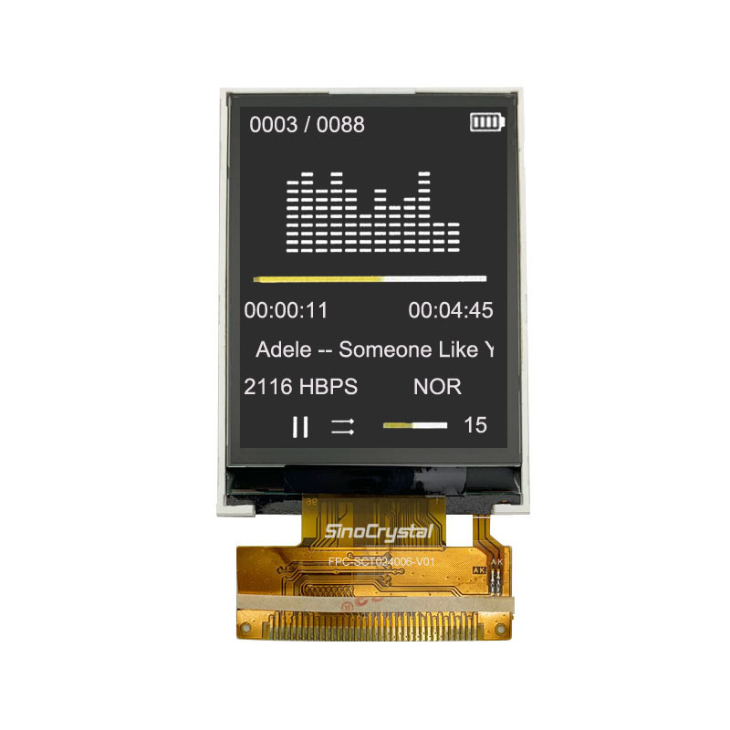 2.4 ” TFT LCD，240*320，MCU ，ILI9341 IC