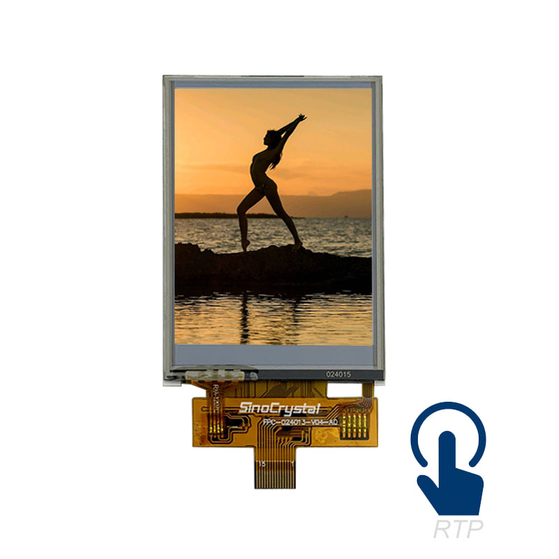 2.4 ” 电阻触摸LCD，240R*320，3线SPI接口，ILI9341V IC